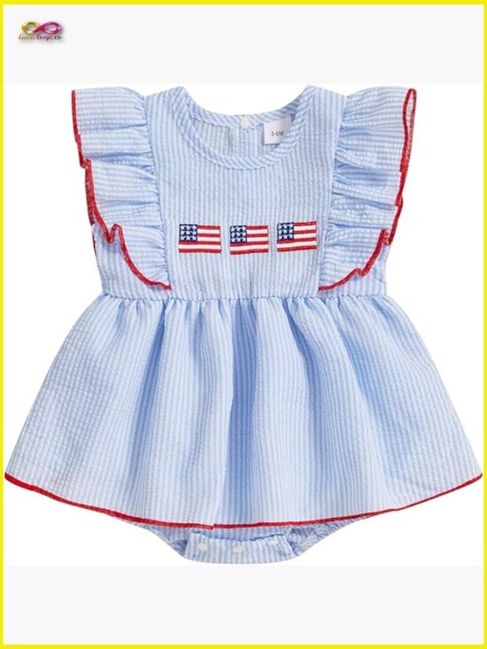 Other - Baby Girl Smocked Bubble Romper Tutu Dress Ruffled Sleeveless One Piece